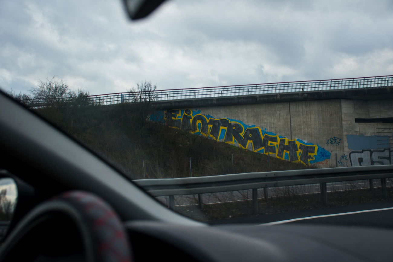 Graffiti Bombing - Photo by Candyflip - eintracht, btsv, ultras