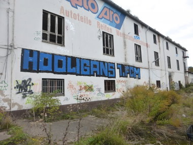 Graffiti Wall in Magdeburg - Photo by Candyflip - hooligans, fcm, 1.fcm