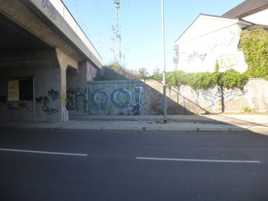 Graffiti Bombing in Magdeburg - Photo by Candyflip - oo, ohoh