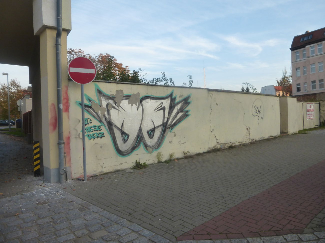 Graffiti Bombing in Magdeburg - Photo by Candyflip - oo, ohoh, capz