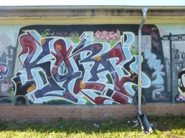 Graffiti Wall in Magdeburg - Photo by Candyflip - kola, ?