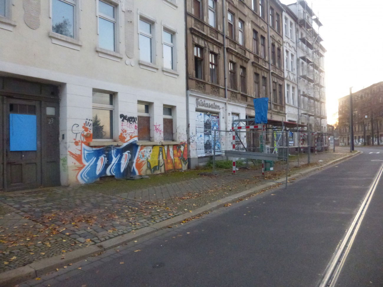 Graffiti Bombing in Magdeburg - Photo by Candyflip - oo, nf, ohoh