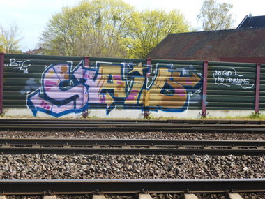 Graffiti Bombing in Deutschland - Photo by Candyflip - saiid, btc