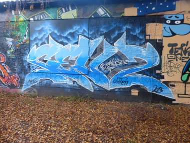 Graffiti Wall in Magdeburg - Photo by Candyflip - magdeburg (2015)