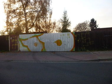 Graffiti Bombing in Magdeburg - Photo by Candyflip - oo, ohoh