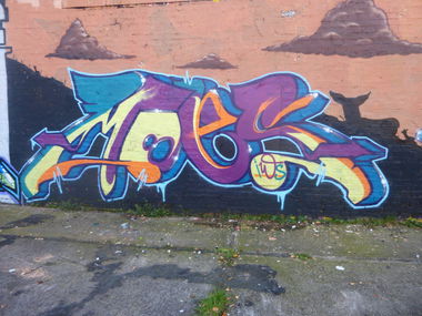 Graffiti Wall in Magdeburg - Photo by Candyflip (2015)