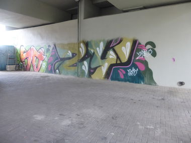 Graffiti Bombing in Magdeburg - Photo by Candyflip - oo, ohoh, 24