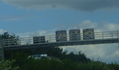 Graffiti Bombing in Magdeburg - Photo by Candyflip - oo, ohoh, magdeburg