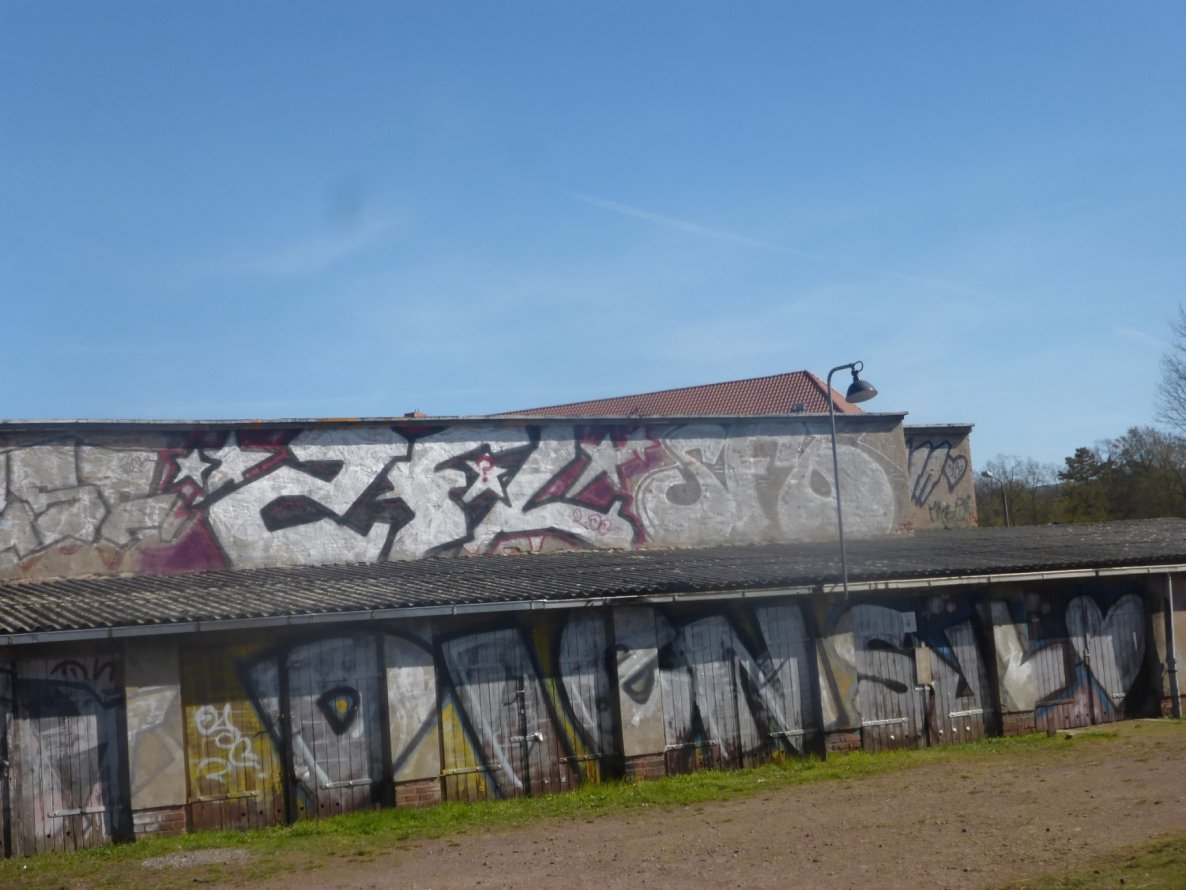 Graffiti Bombing in Magdeburg - Photo by Candyflip