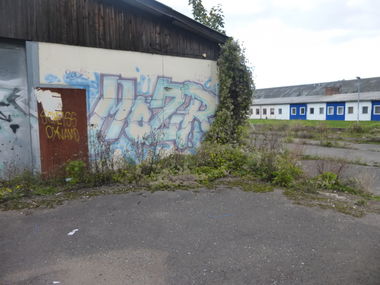 Graffiti Bombing in Magdeburg - Photo by Candyflip - mozr, süd