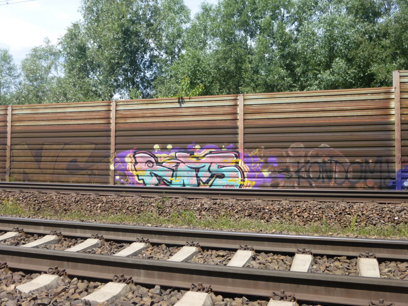 Graffiti Bombing in Deutschland - Photo by Candyflip - roms, braunschweig