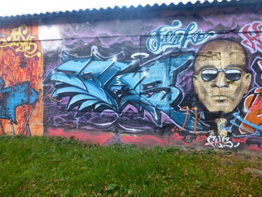 Graffiti Wall in Magdeburg - Photo by Candyflip - magdeburg (2015)