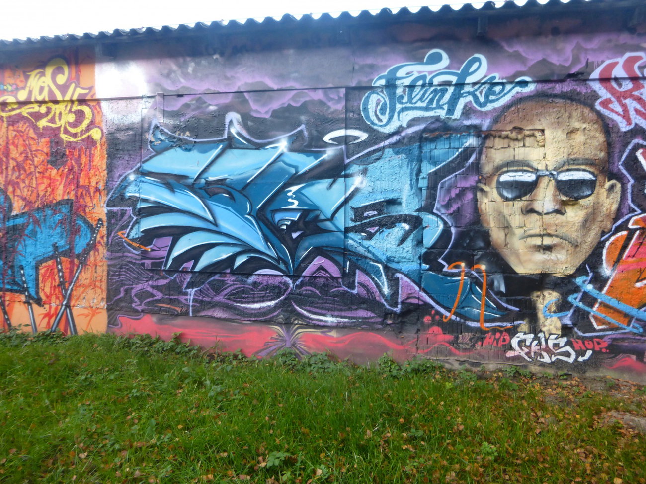 Graffiti Wall in Magdeburg - Photo by Candyflip - magdeburg (2015)