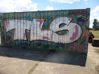 Graffiti Artwork in Lärz - Photo by Candyflip - tls, fusion (2016)