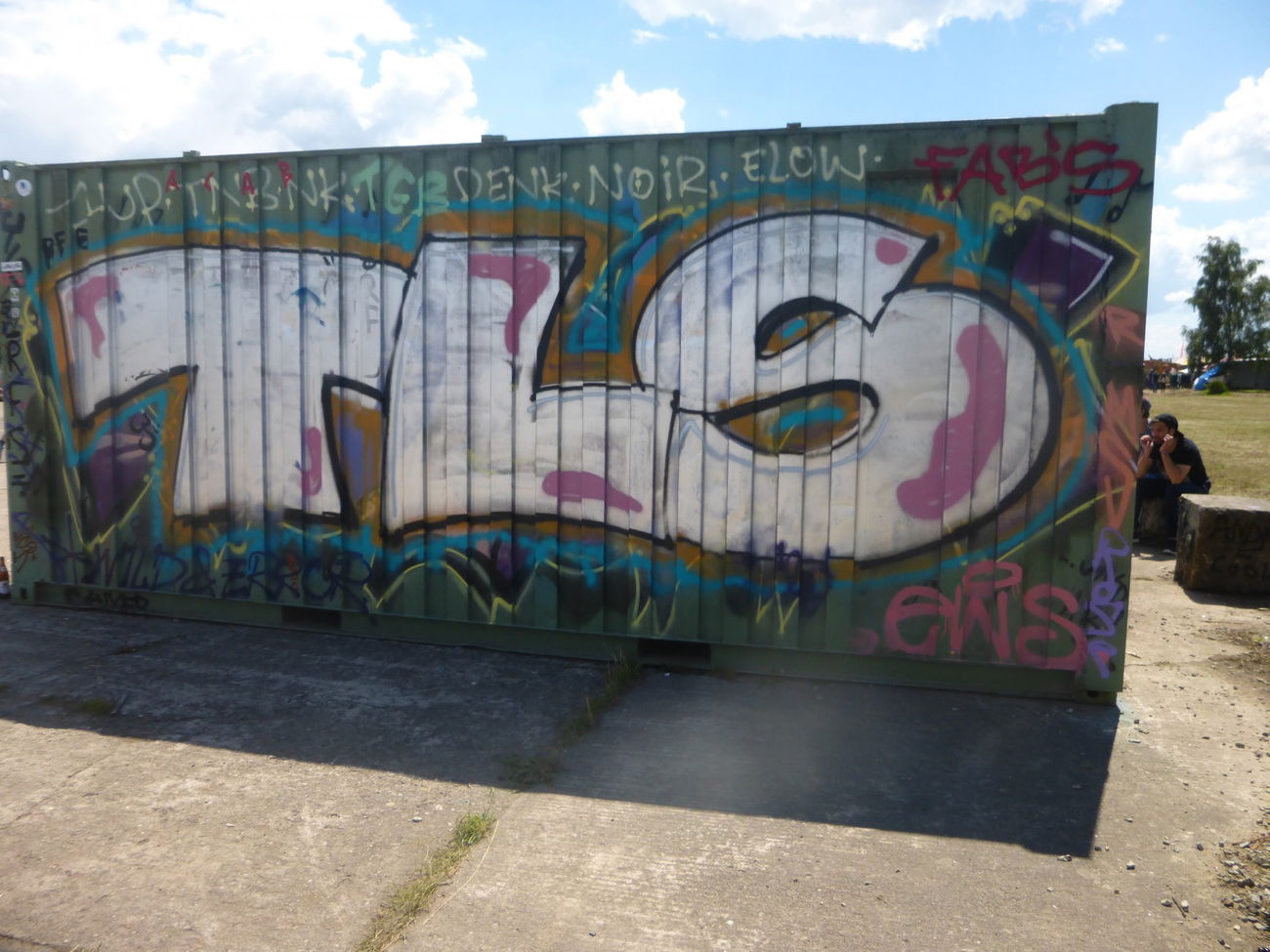 Graffiti Artwork in Lärz - Photo by Candyflip - tls, fusion (2016)