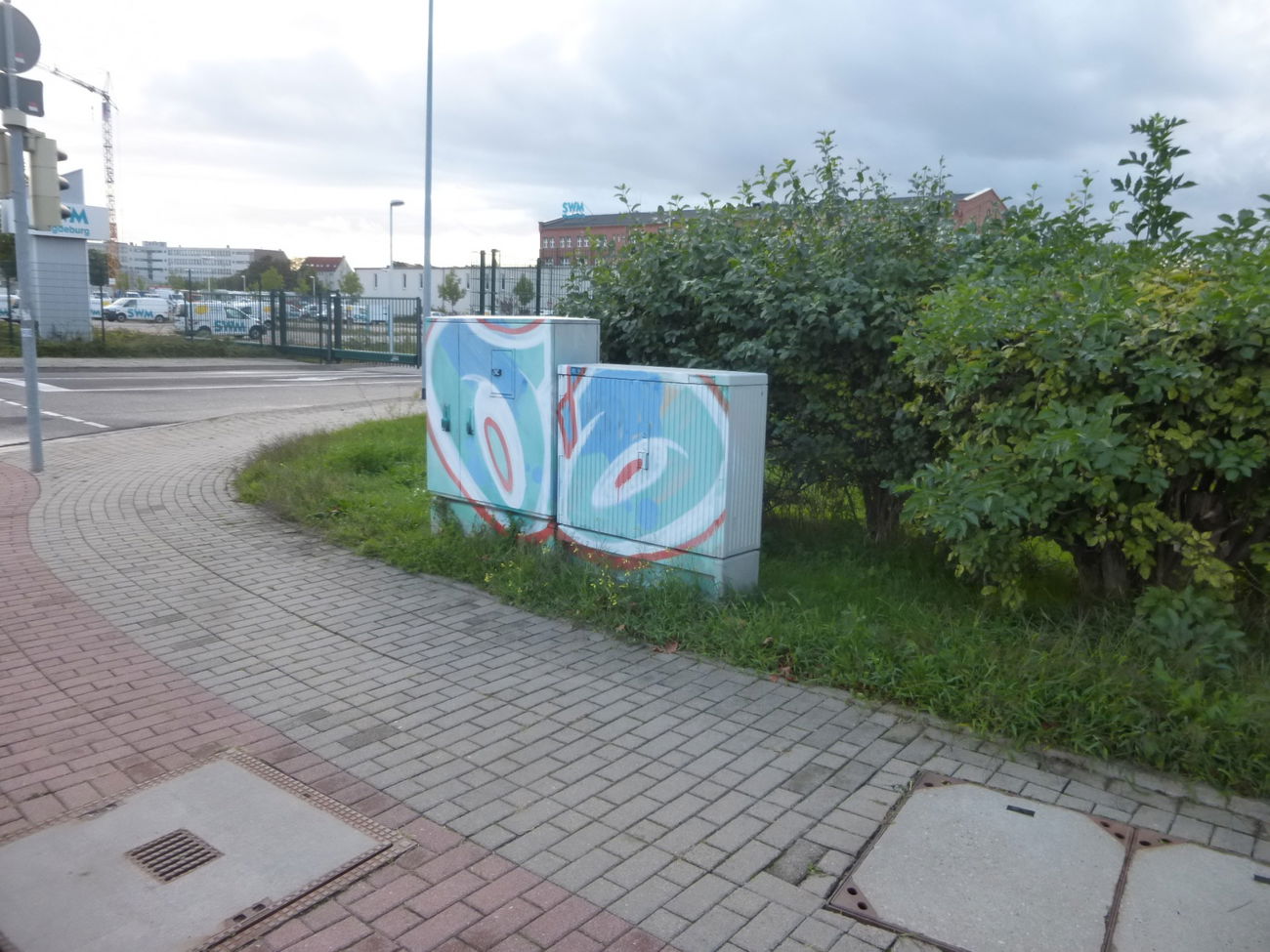 Graffiti Bombing in Magdeburg - Photo by Candyflip - oo, ohoh