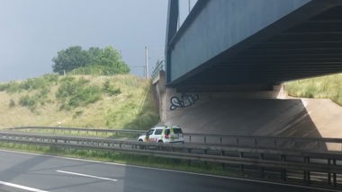 Graffiti Wall in Deutschland - Photo by Candyflip - chainsaw, kettensäge, braunschweig