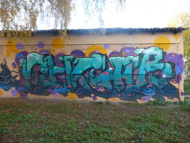 Graffiti Wall in Magdeburg - Photo by Candyflip - magdeburg (2015)
