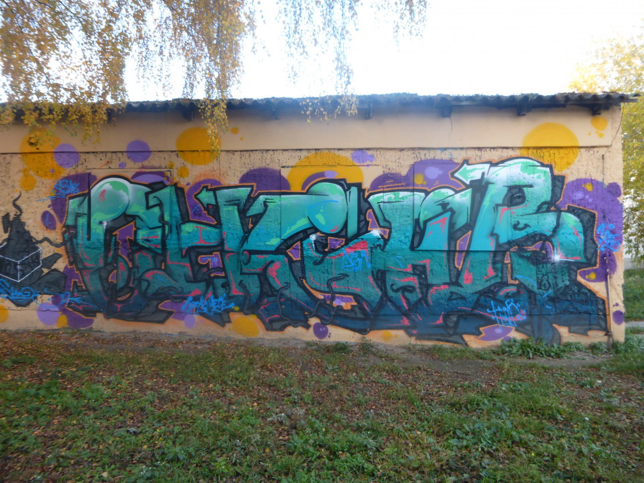 Graffiti Wall in Magdeburg - Photo by Candyflip - magdeburg (2015)