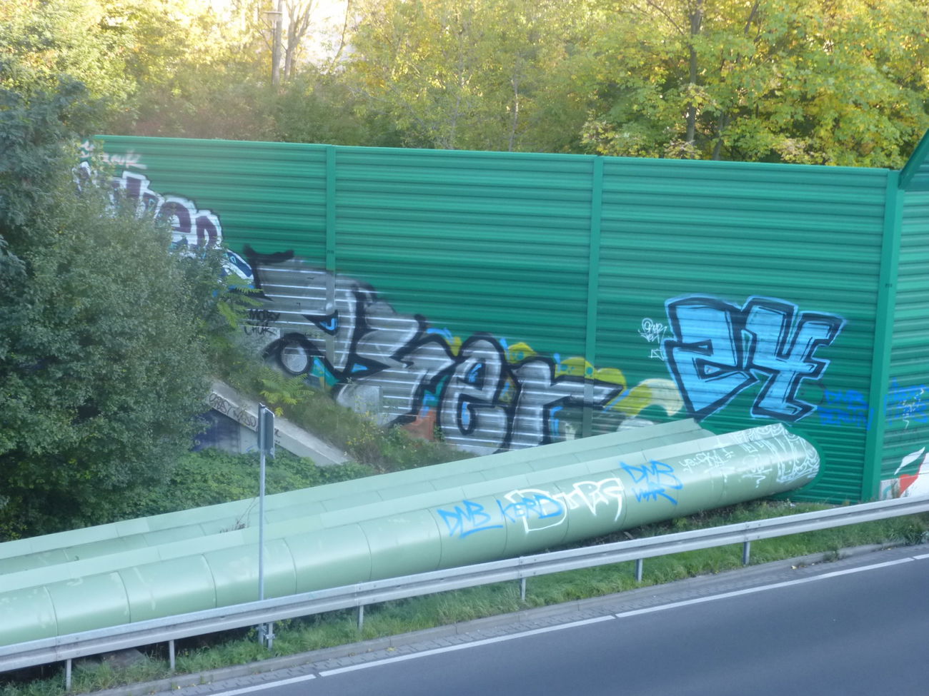 Graffiti Bombing in Magdeburg - Photo by Candyflip - 24, 24er, magdeburg