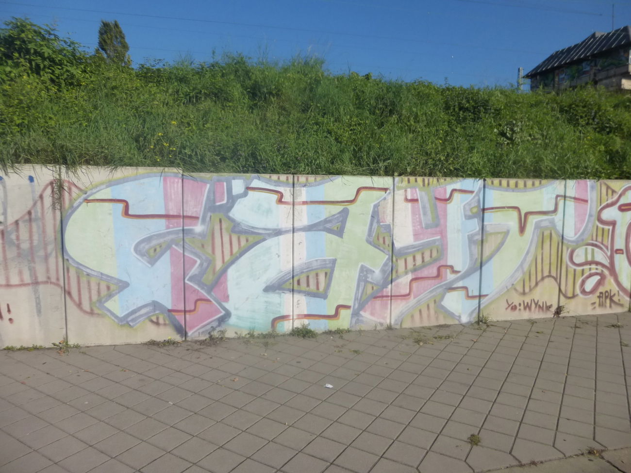 Graffiti Bombing in Magdeburg - Photo by Candyflip - fayt