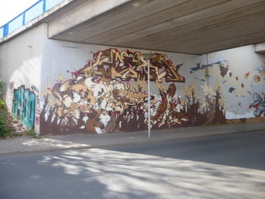 Graffiti Wall in Magdeburg - Photo by Candyflip - alize, brio, peka
