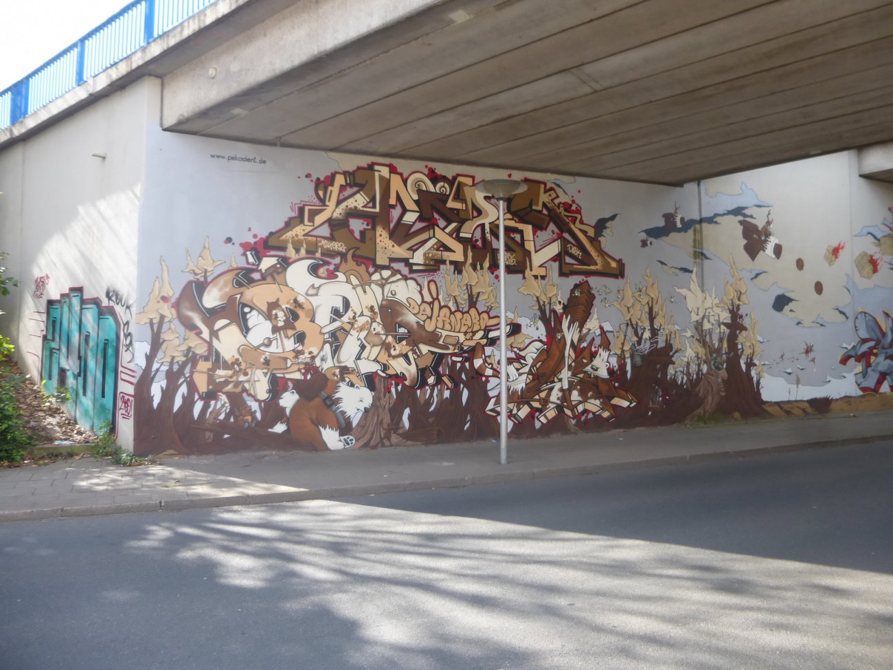 Graffiti Wall in Magdeburg - Photo by Candyflip - alize, brio, peka