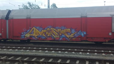 Graffiti Train - Photo by Candyflip