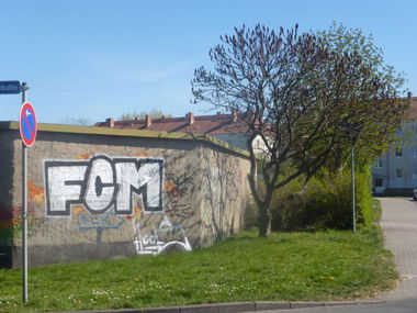 Graffiti Bombing in Magdeburg - Photo by Candyflip - fcm