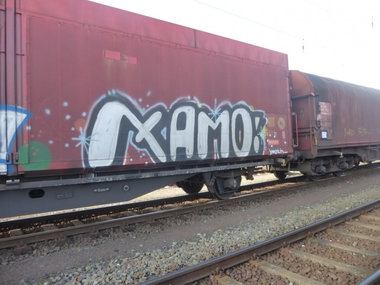 Graffiti Train - Photo by Candyflip