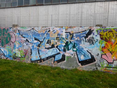 Graffiti Wall in Magdeburg - Photo by Candyflip - fcm, 1fcm, magdeburg