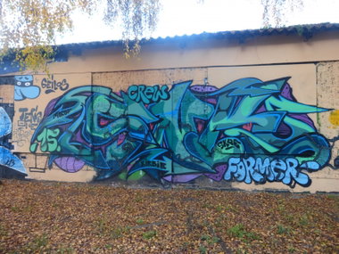 Graffiti Wall in Magdeburg - Photo by Candyflip - magdeburg (2015)