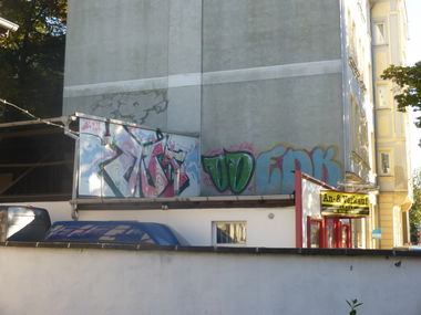 Graffiti Bombing in Magdeburg - Photo by Candyflip - oo, ohoh, iq