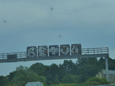 Graffiti Bombing in Braunschweig - Photo by Candyflip - bf, oa, braunschweig (2015)