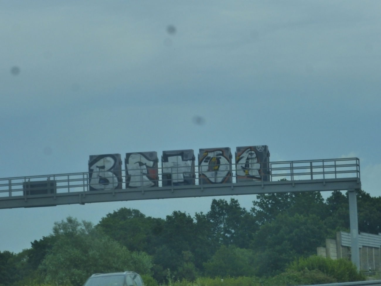 Graffiti Bombing in Braunschweig - Photo by Candyflip - bf, oa, braunschweig (2015)