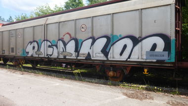 Graffiti Train in Braunschweig - Photo by Candyflip - renkoo, braunschweig