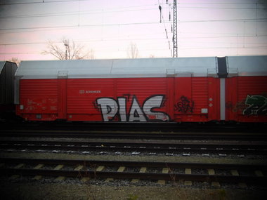 Graffiti Train - Photo by Candyflip - dias