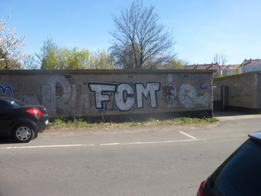 Graffiti Bombing in Magdeburg - Photo by Candyflip - fcm