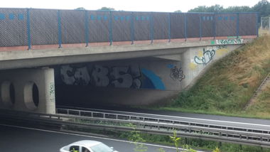 Graffiti Bombing in Deutschland - Photo by Candyflip - cabs, cattiva, brunsviga