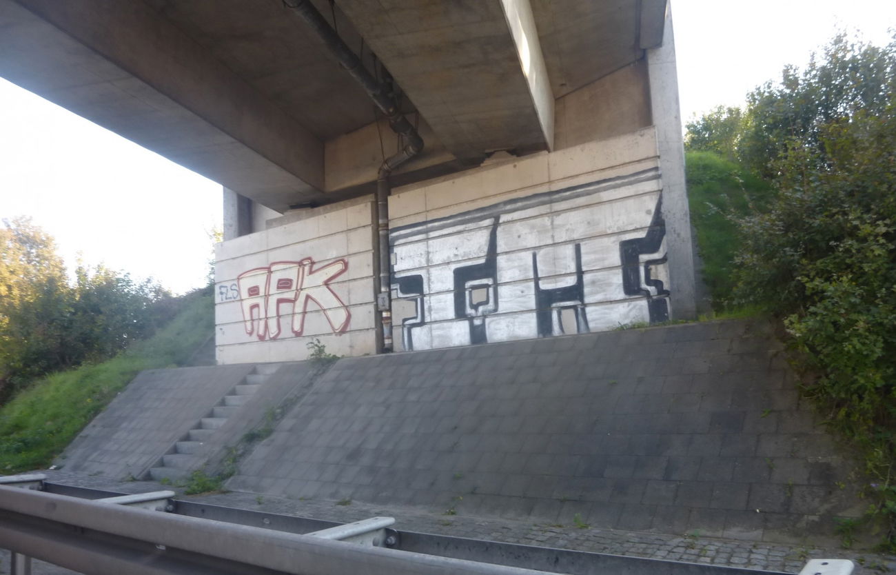 Graffiti Bombing in Hohe Börde - Photo by Candyflip - tm, apk