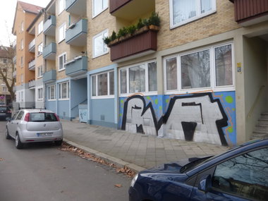 Graffiti Bombing in Braunschweig - Photo by Candyflip - ra, braunschweig (2014)