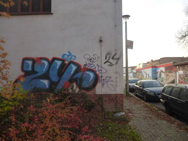Graffiti Bombing in Magdeburg - Photo by Candyflip - 24, 24er, magdeburg