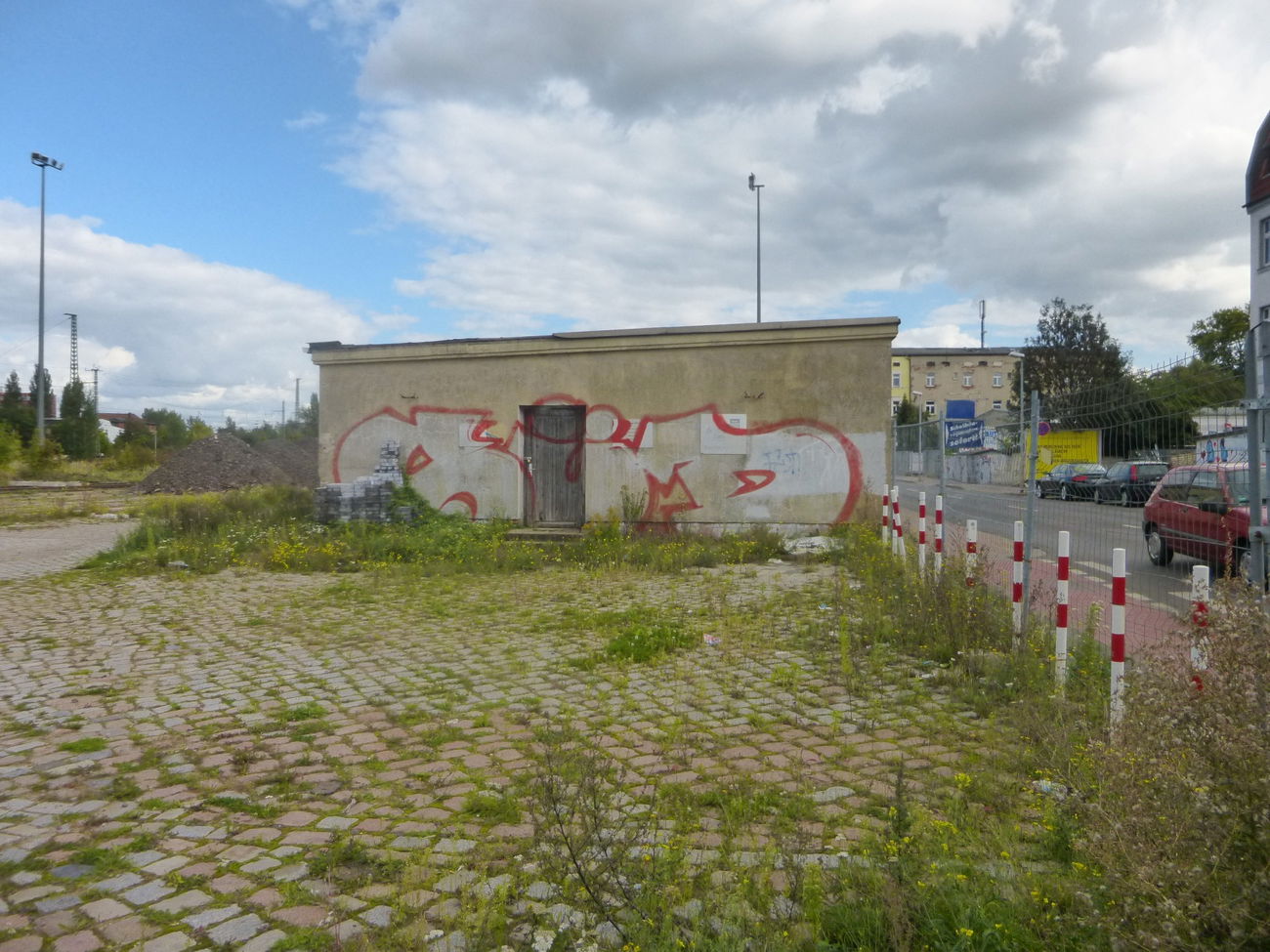 Graffiti Bombing in Magdeburg - Photo by Candyflip - süd, sued