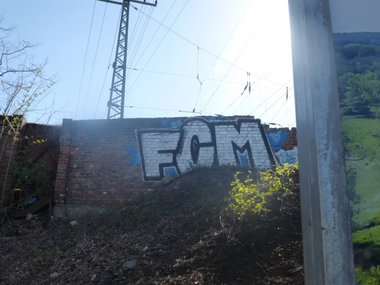 Graffiti Bombing in Magdeburg - Photo by Candyflip - fcm