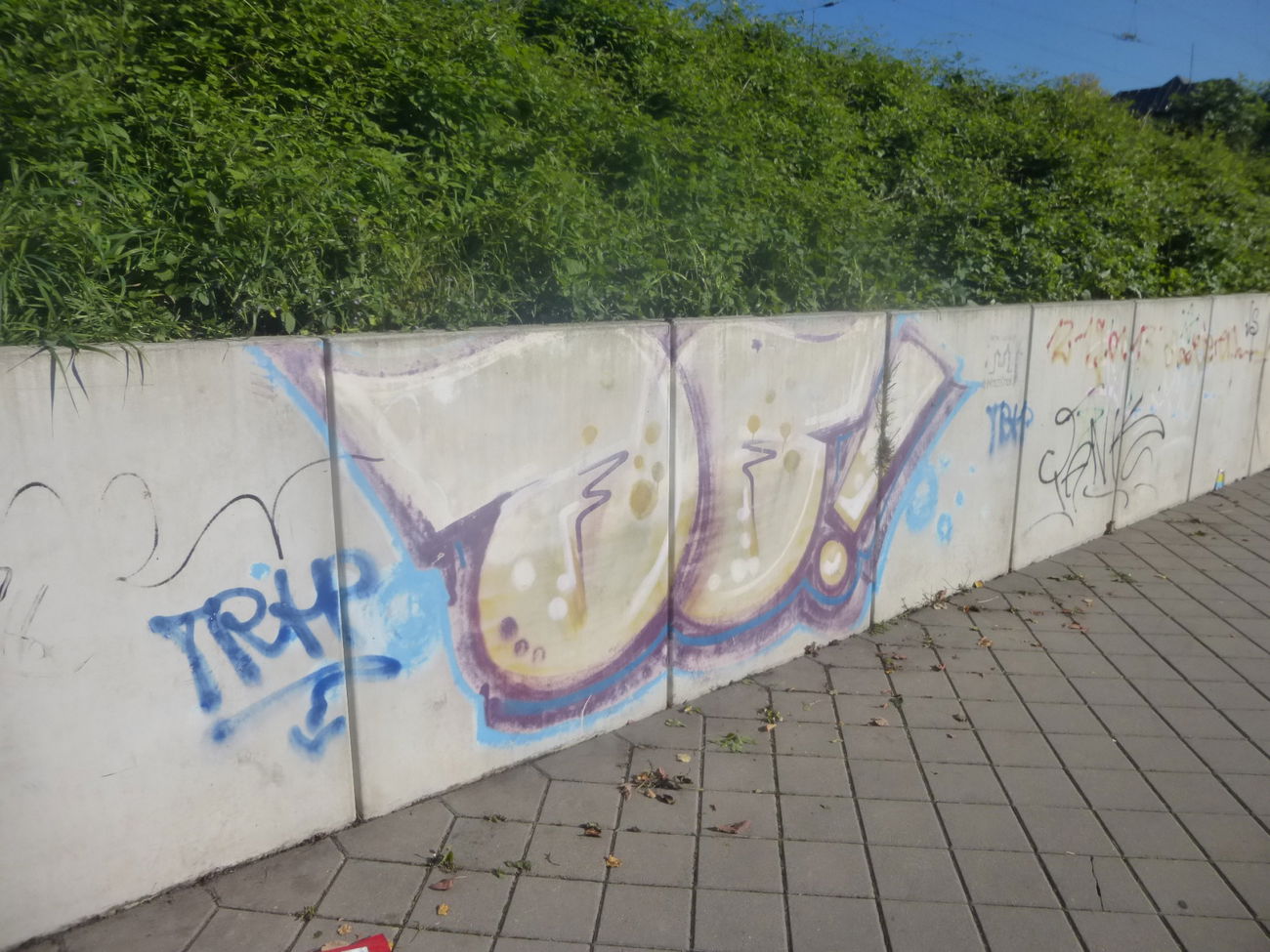 Graffiti Bombing in Magdeburg - Photo by Candyflip - oo, ohoh