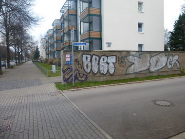 Graffiti Bombing in Magdeburg - Photo by Candyflip - bert, 10, 10er