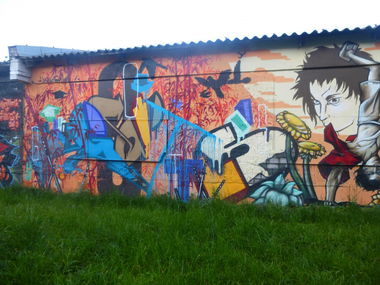 Graffiti Wall in Magdeburg - Photo by Candyflip - magdeburg (2015)