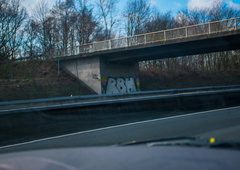 Graffiti Bombing in Hannover - Photo by Candyflip - rbh, ultras, hannover