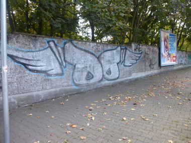 Graffiti Bombing in Magdeburg - Photo by Candyflip - oo, ohoh