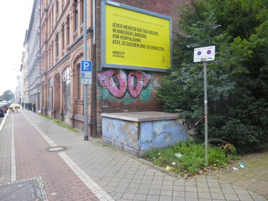 Graffiti Bombing in Magdeburg - Photo by Candyflip - oo, ohoh